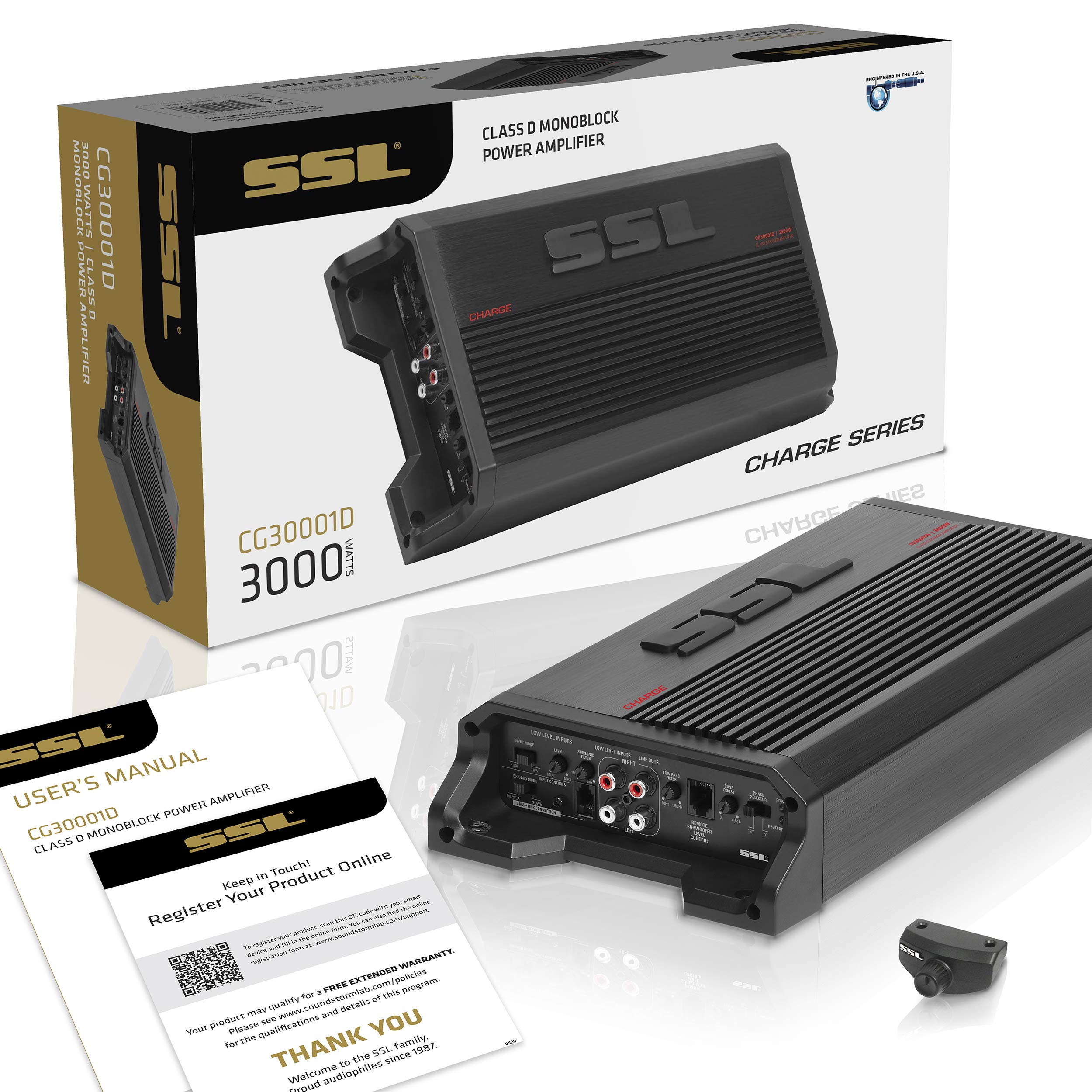 Amazon.co.jp: Sound Storm Laboratories CG3000.1D クラスDカーアンプ
